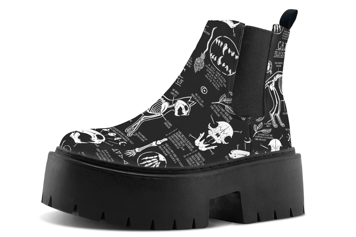 Cat Study Platform Chelsea Boots - Image 3
