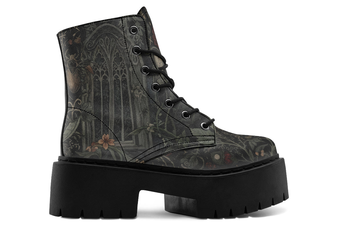 Cathedral of Thorns Platform Boots - Image 3