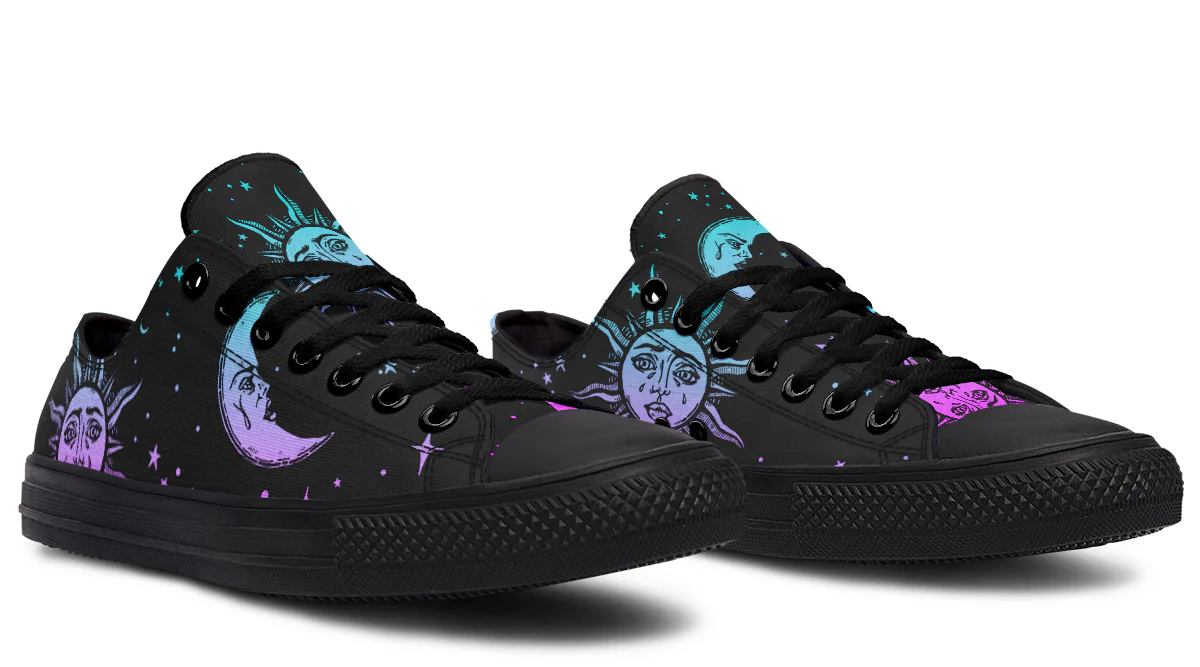 Celestial Pastel Low Tops - Image 4