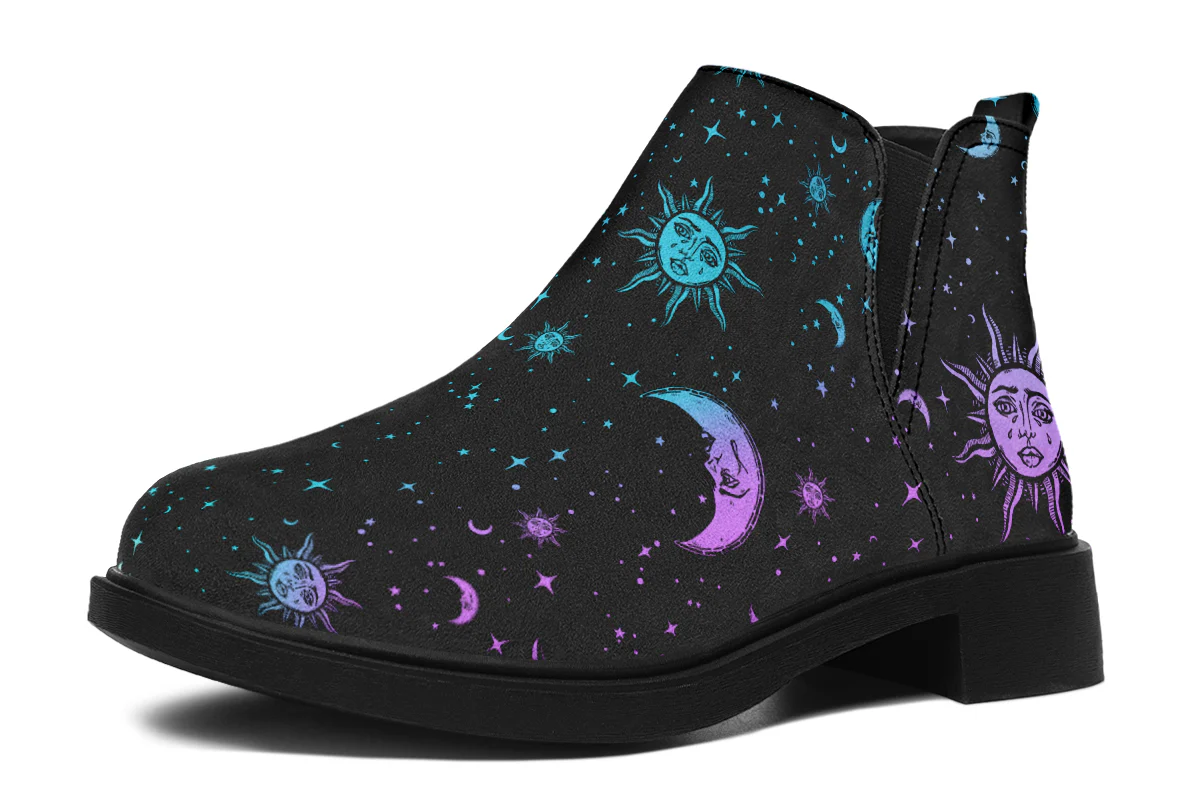 Celestial Pastel Chelsea Boots - Image 2