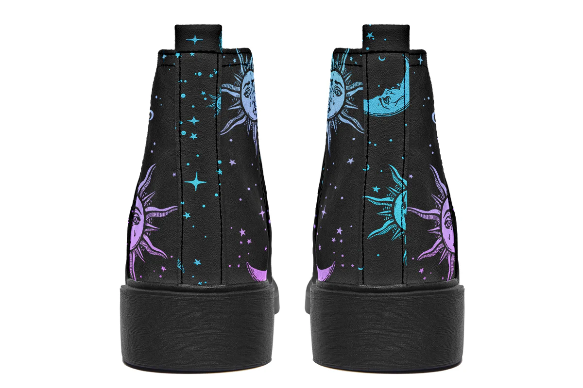 Celestial Pastel Chelsea Boots - Image 5