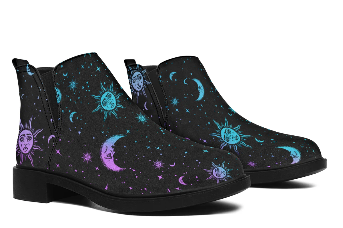 Celestial Pastel Chelsea Boots - Image 8
