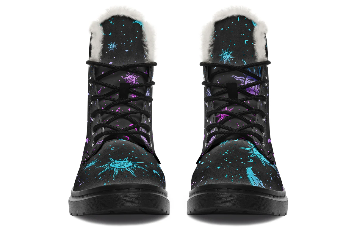 Celestial Pastel Winter Boots - Image 3