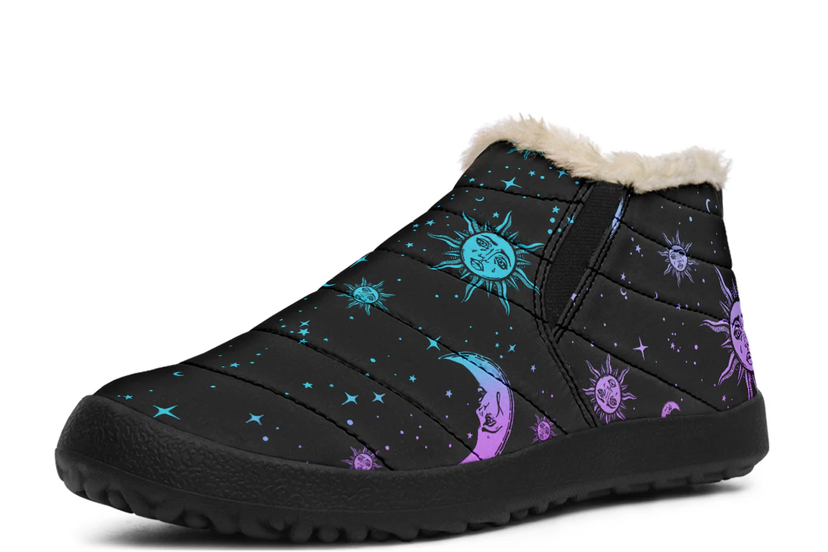 Celestial Pastel Winter Sneakers - Image 2
