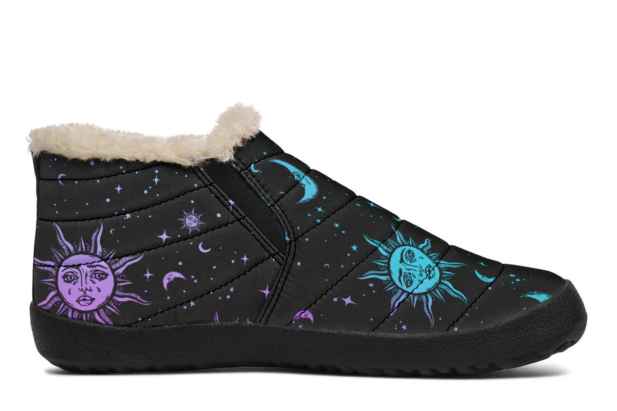 Celestial Pastel Winter Sneakers - Image 3