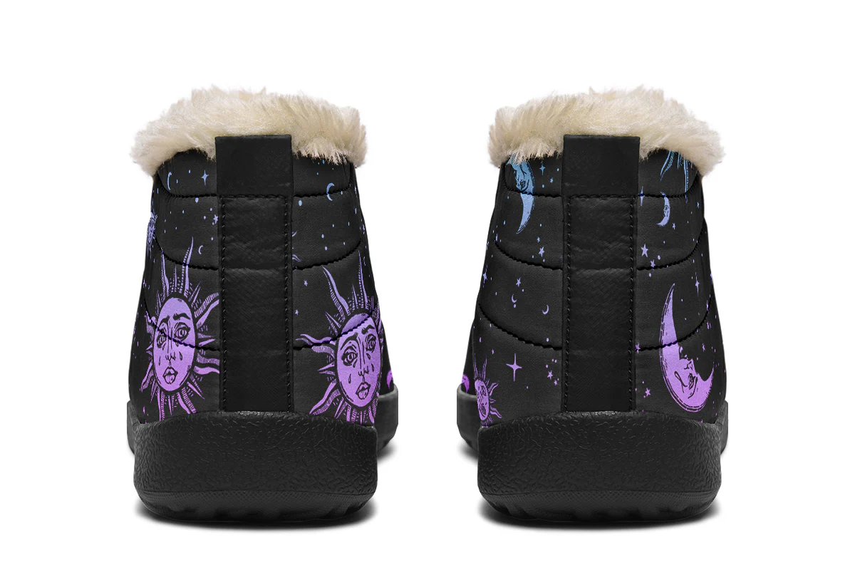 Celestial Pastel Winter Sneakers - Image 5