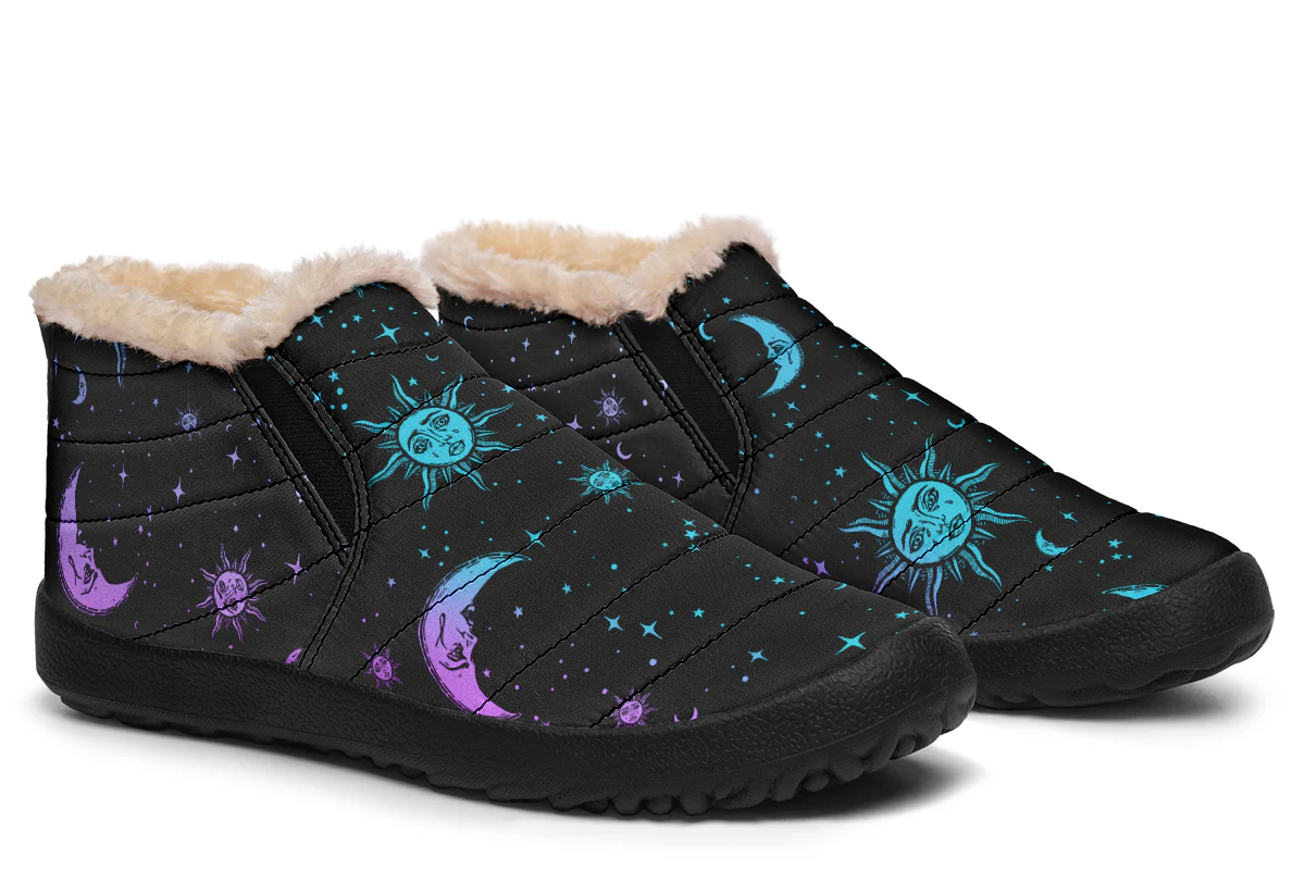 Celestial Pastel Winter Sneakers - Image 7