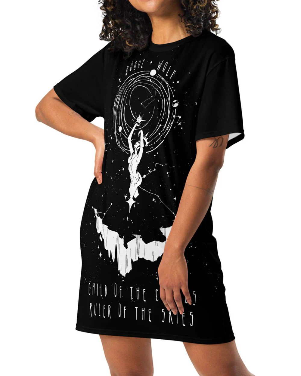 Child of the Cosmos Tee Dress - Image 3