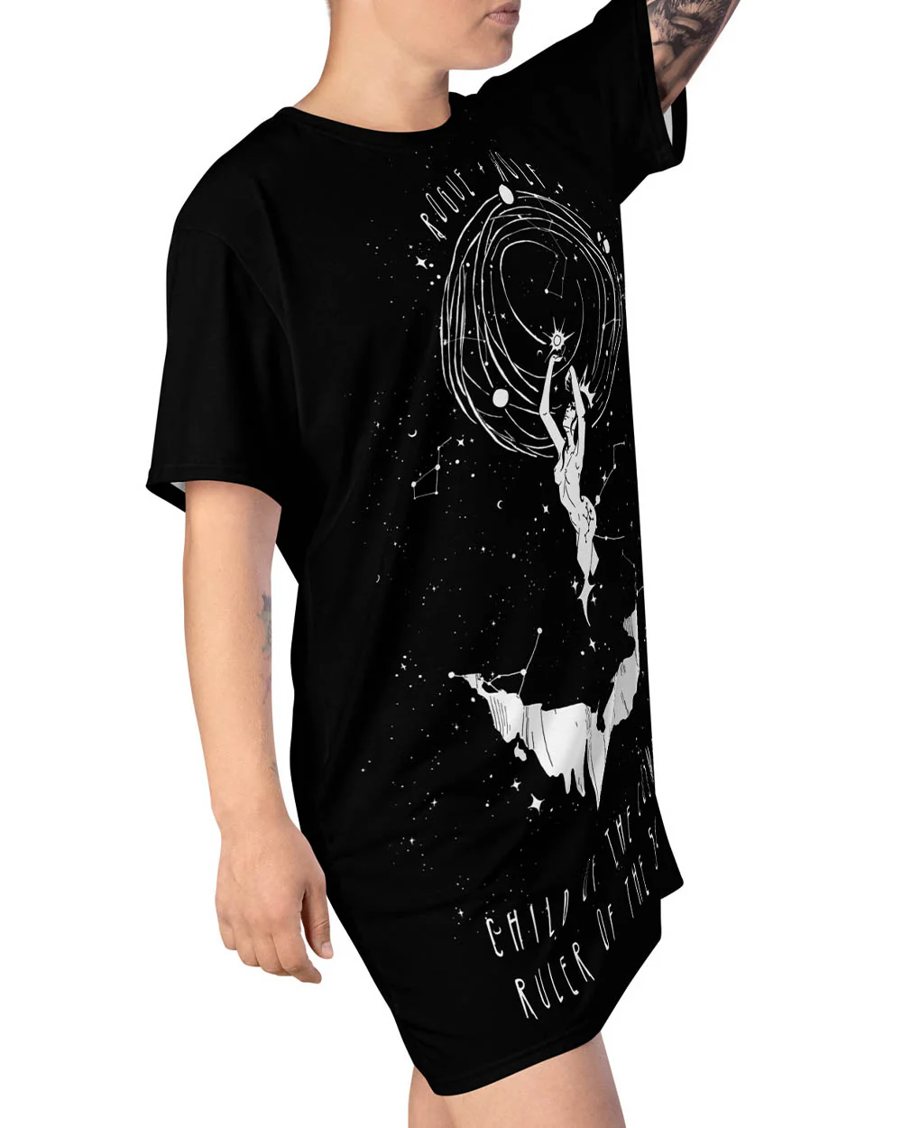 Child of the Cosmos Tee Dress - Image 7