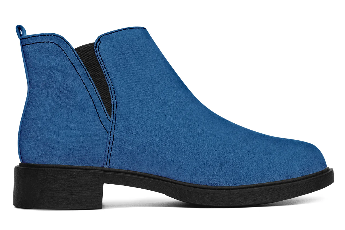 Cobalt Blue Chelsea Boots - Image 3