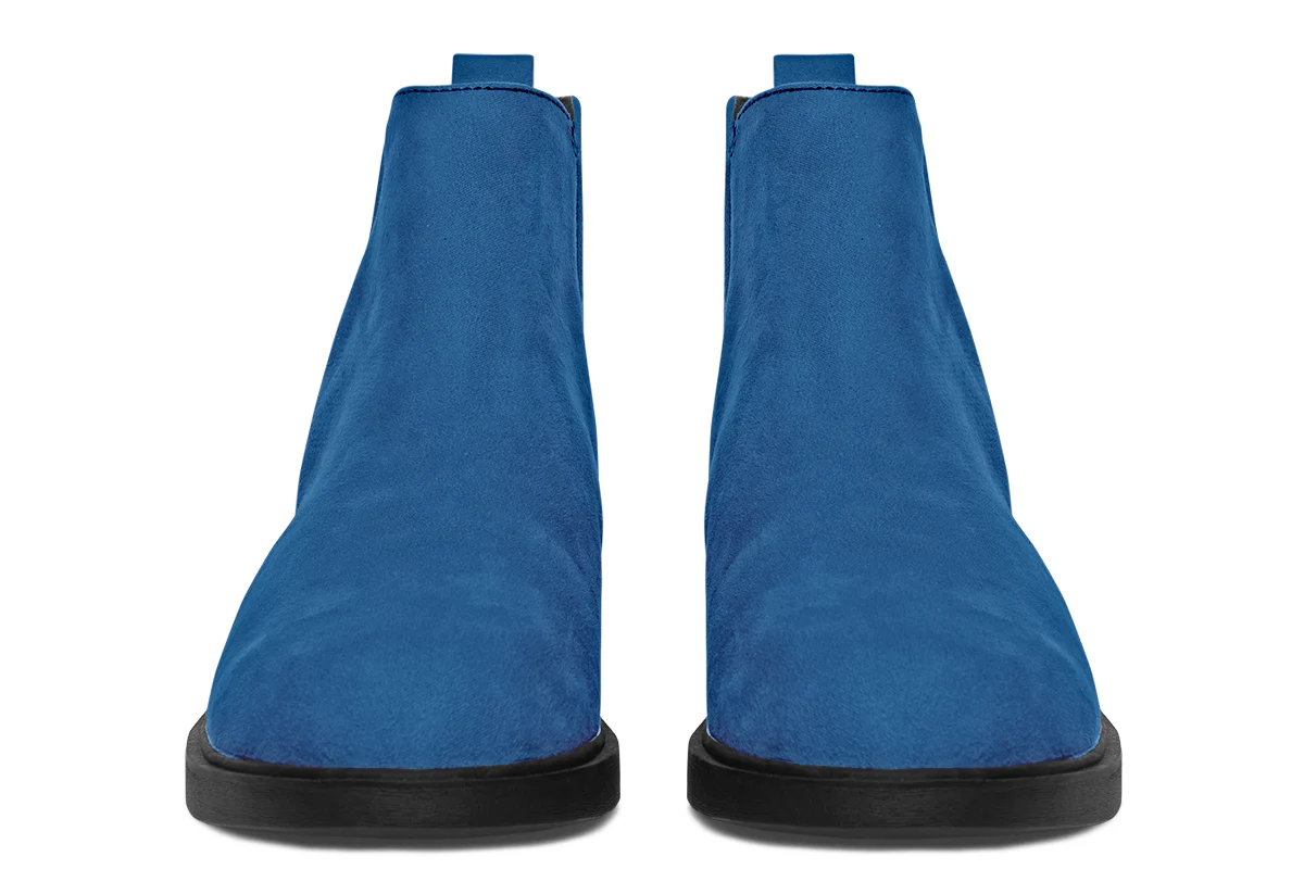 Cobalt Blue Chelsea Boots - Image 4