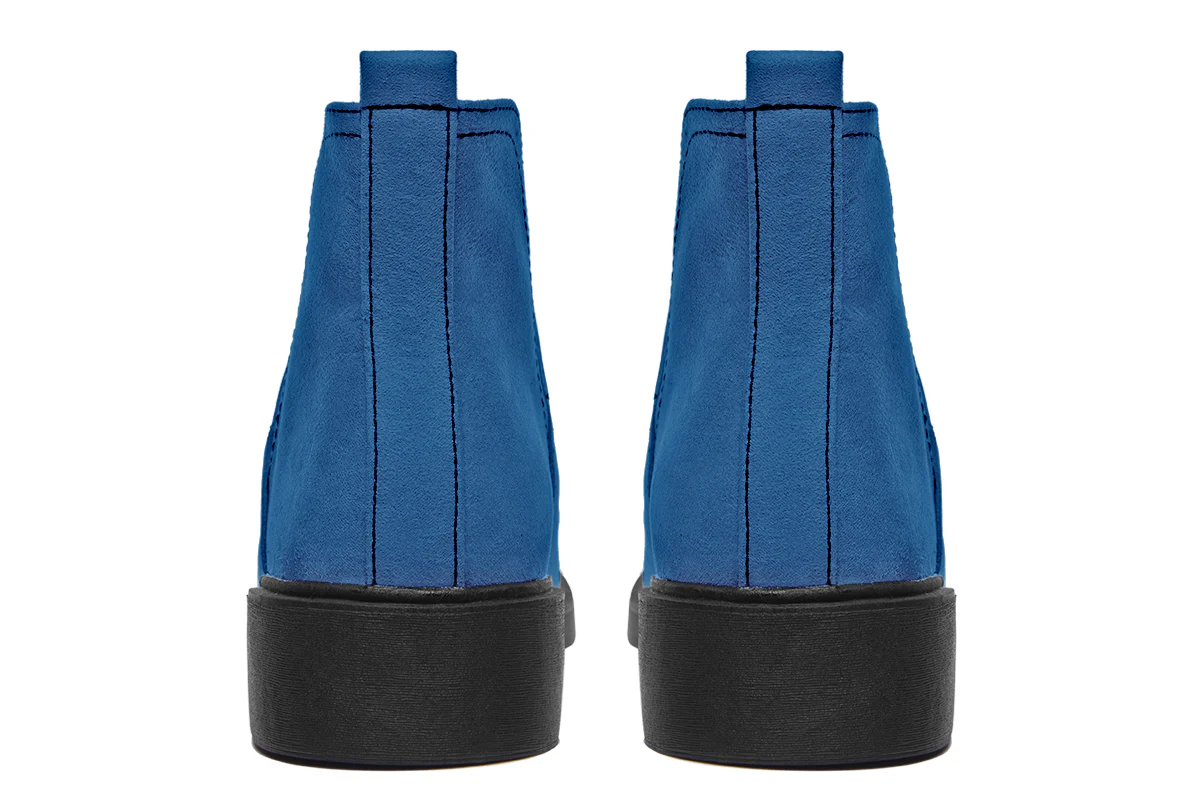 Cobalt Blue Chelsea Boots - Image 5