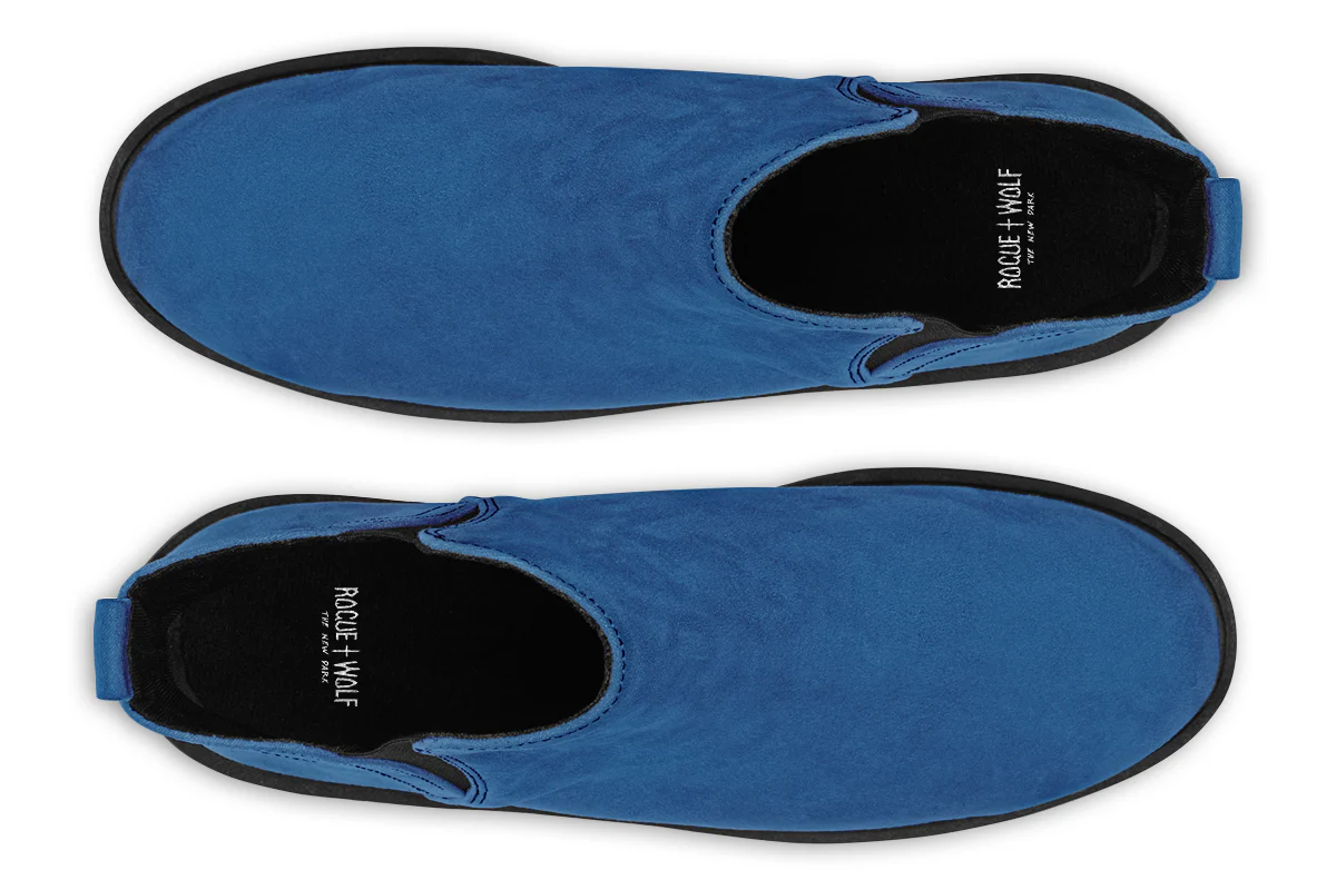 Cobalt Blue Chelsea Boots - Image 6