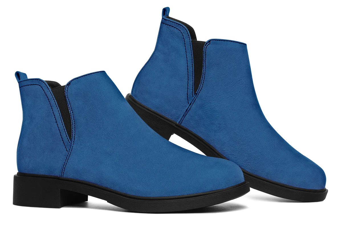 Cobalt Blue Chelsea Boots - Image 7