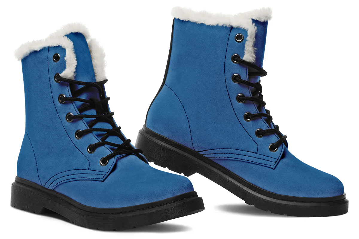 Cobalt Blue Winter Boots - Image 5