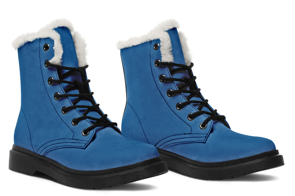 Cobalt Blue Winter Boots - Image 6