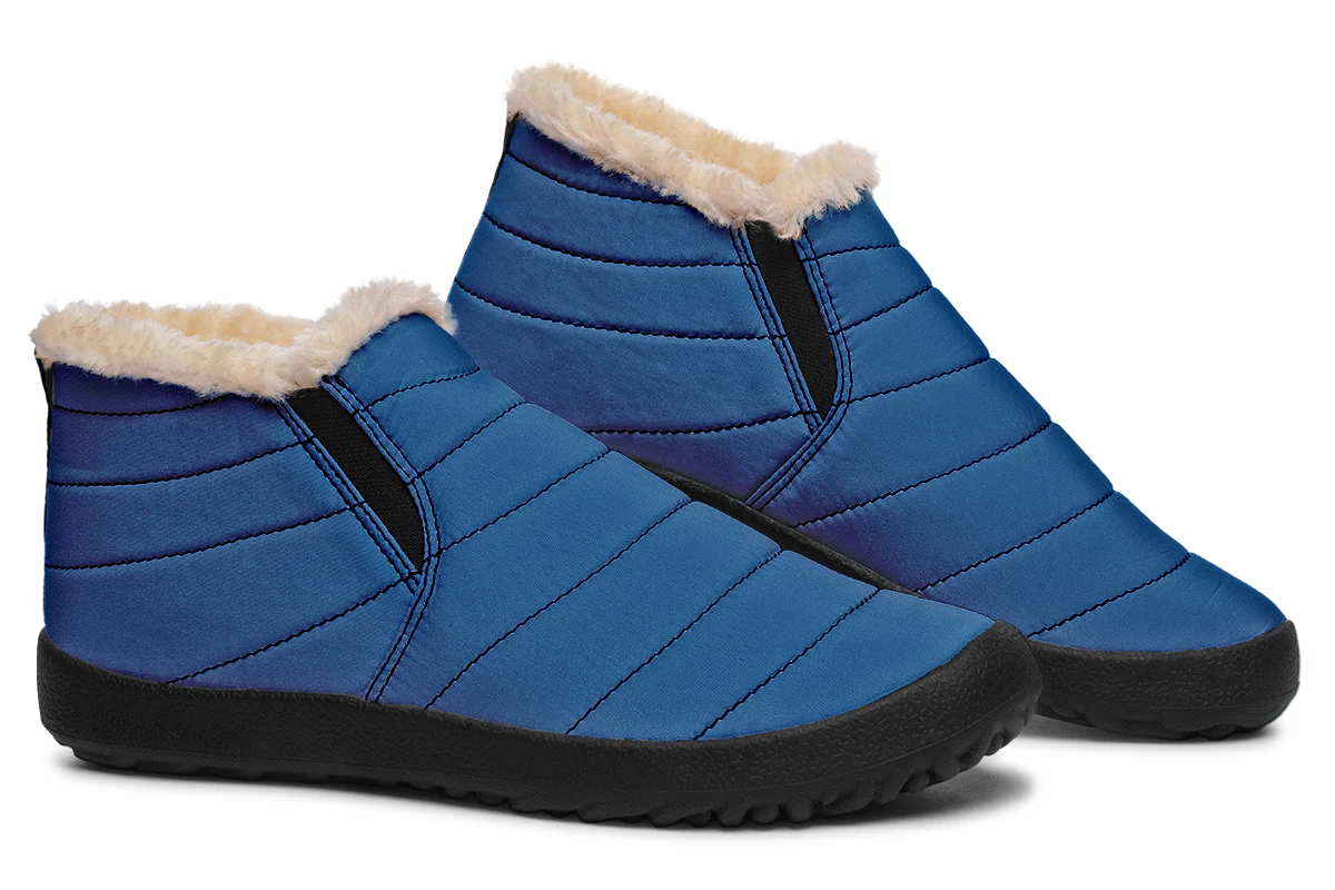 Cobalt Blue Winter Sneakers - Image 6