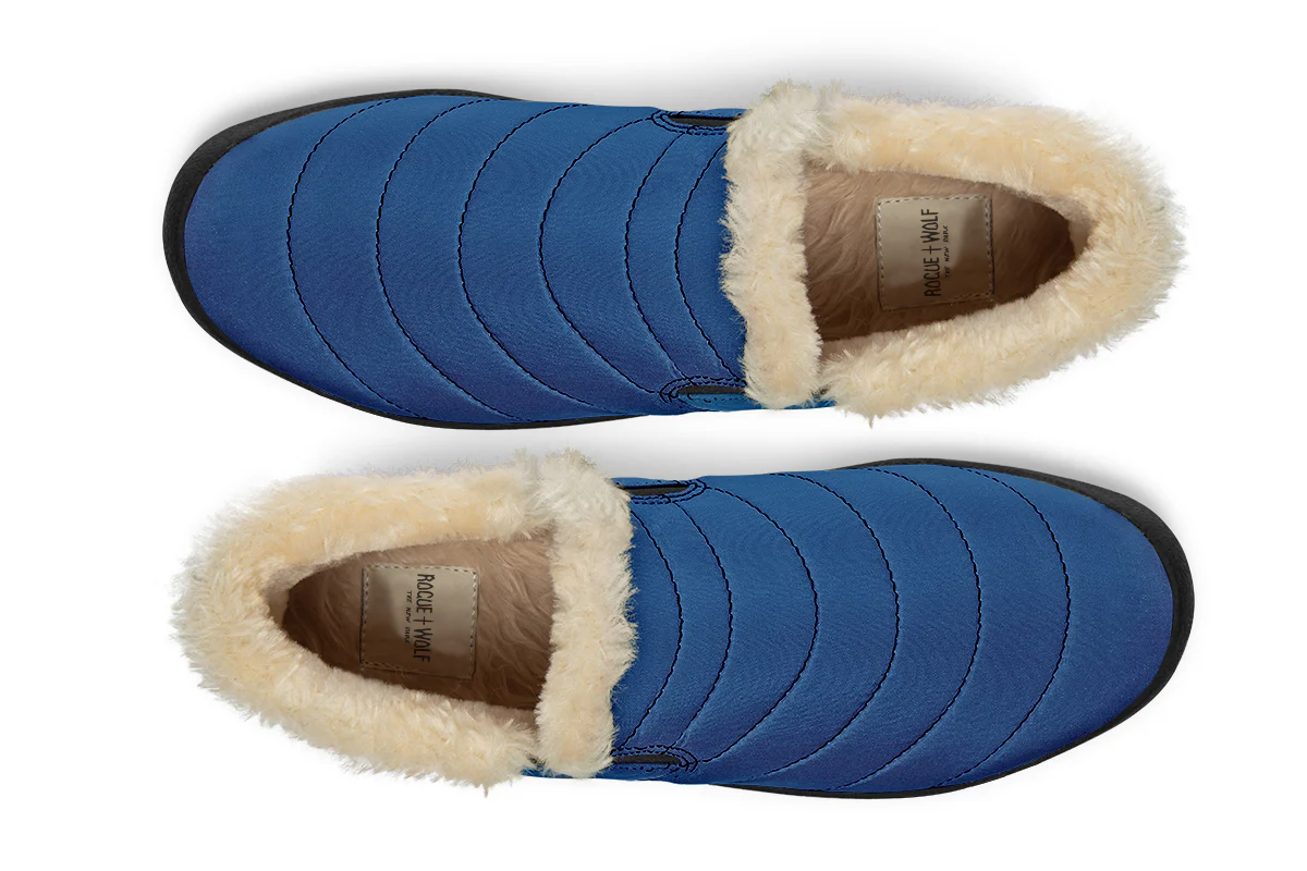 Cobalt Blue Winter Sneakers - Image 9