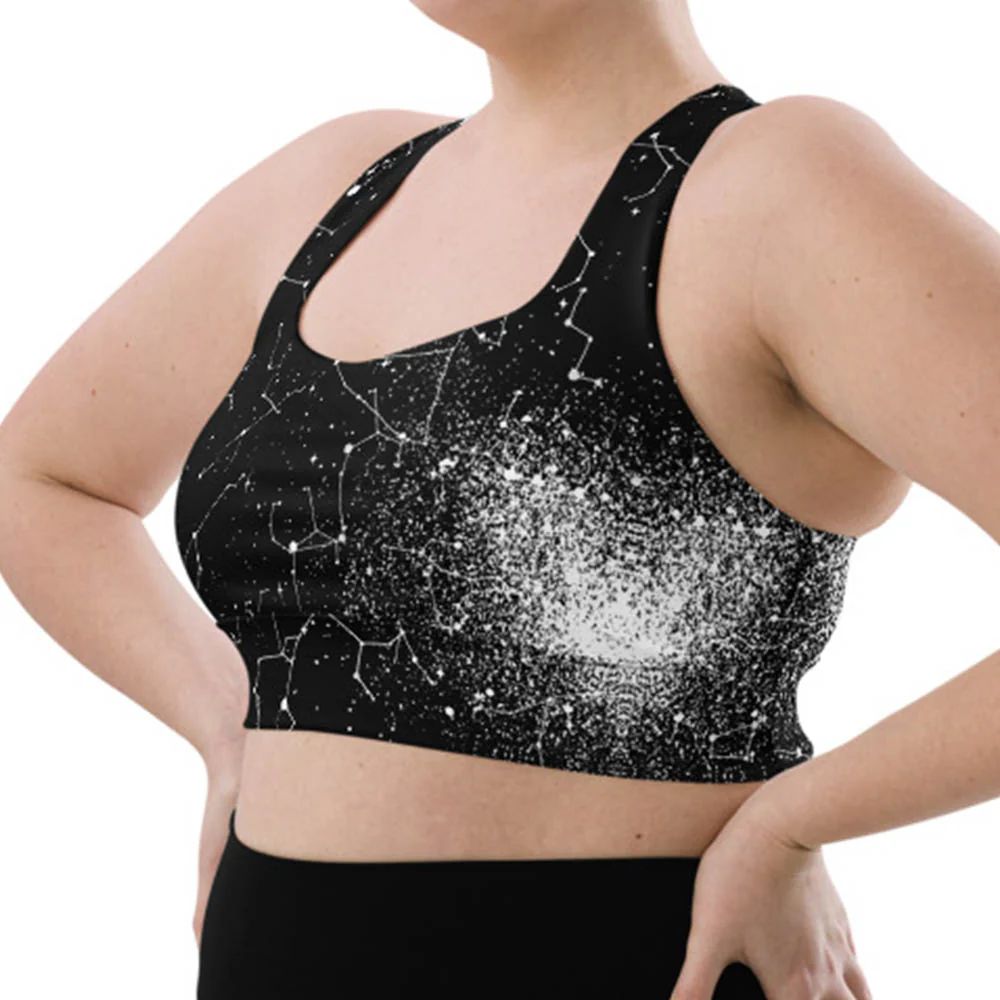 Constellation Longline Sports Bra - Image 11