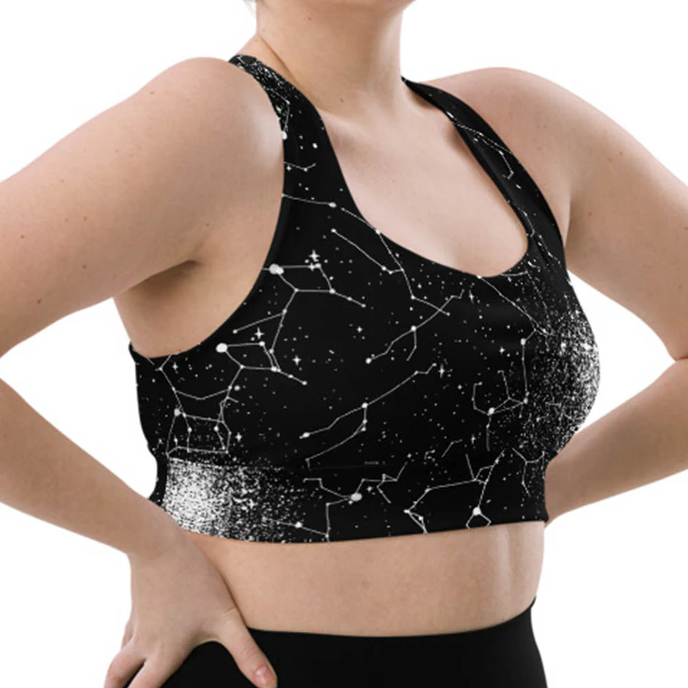 Constellation Longline Sports Bra - Image 12