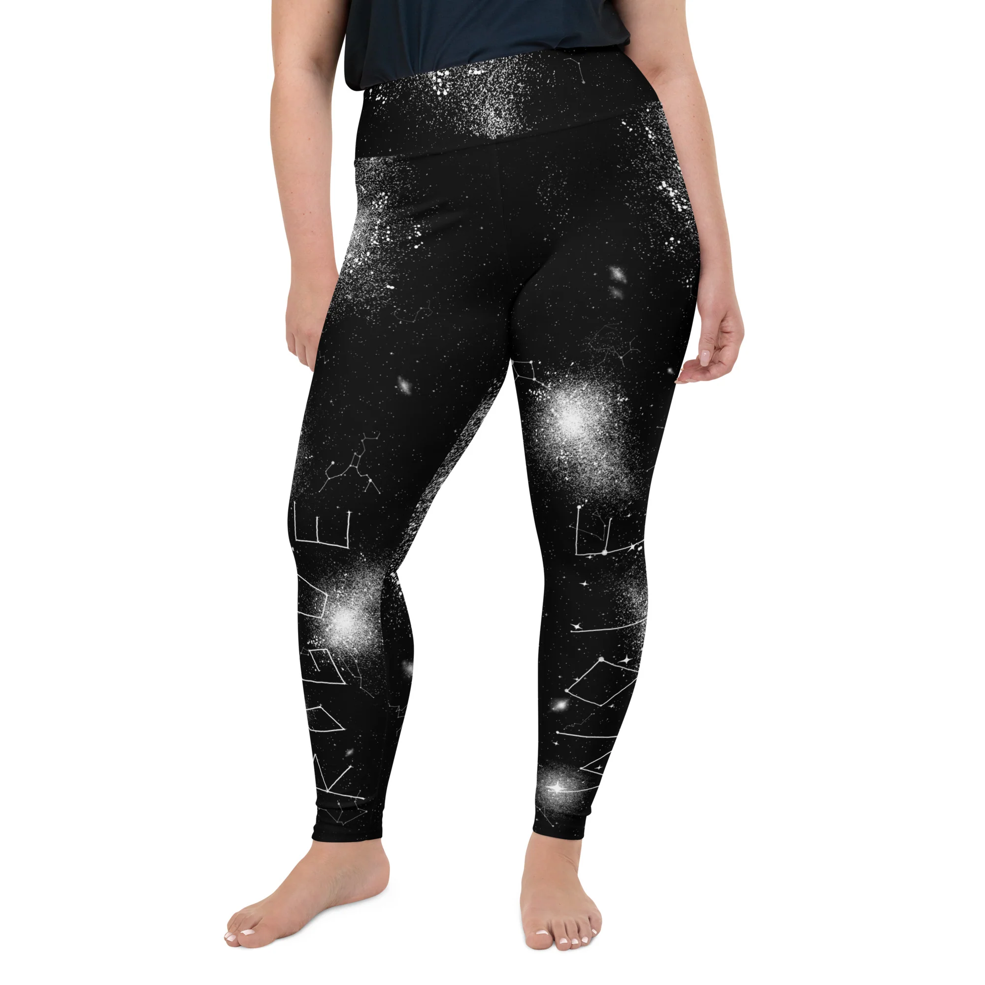 Constellation Plus Size Leggings - Image 3