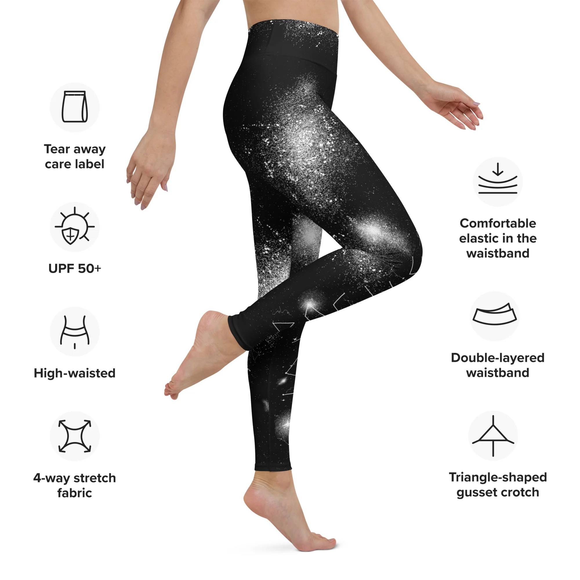 Constellation Yoga Leggings - Image 7