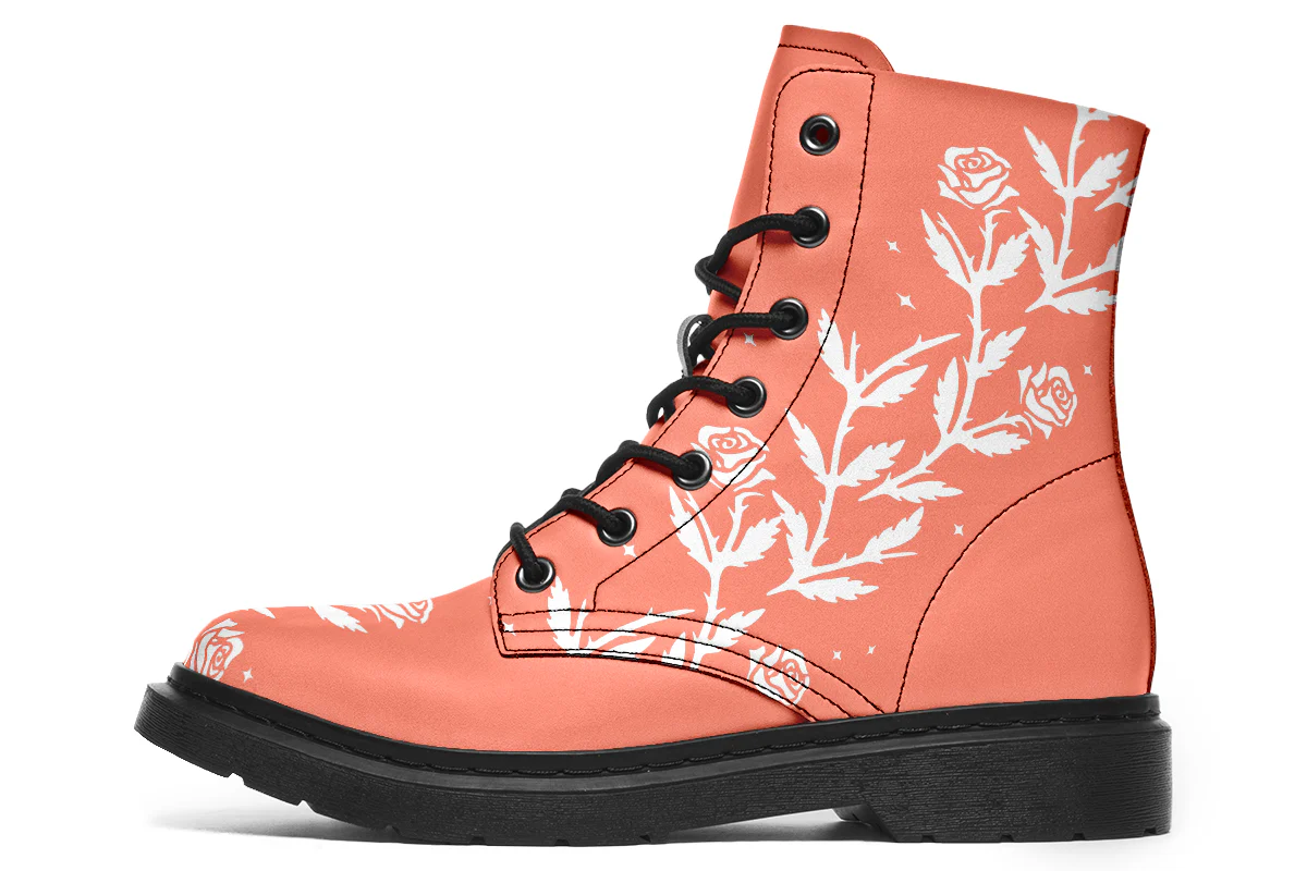 Coral Black Widow Boots