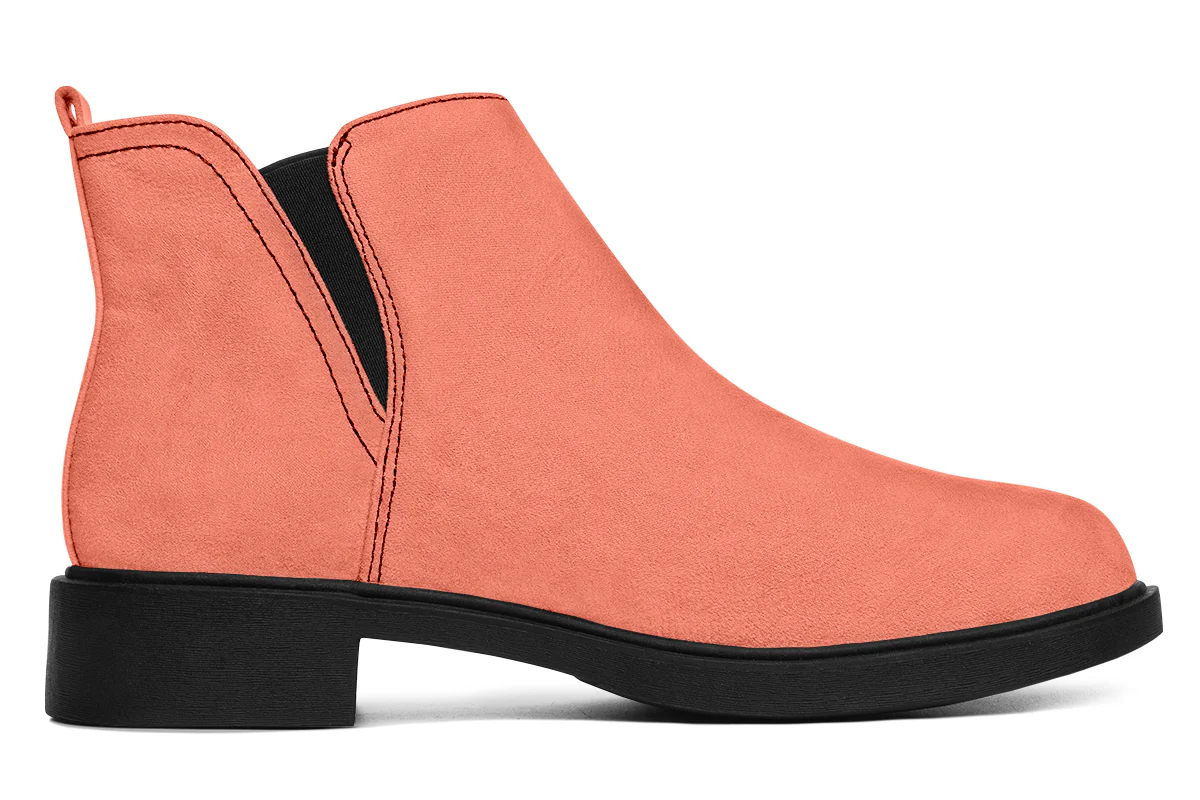 Coral Blush Chelsea Boots - Image 3