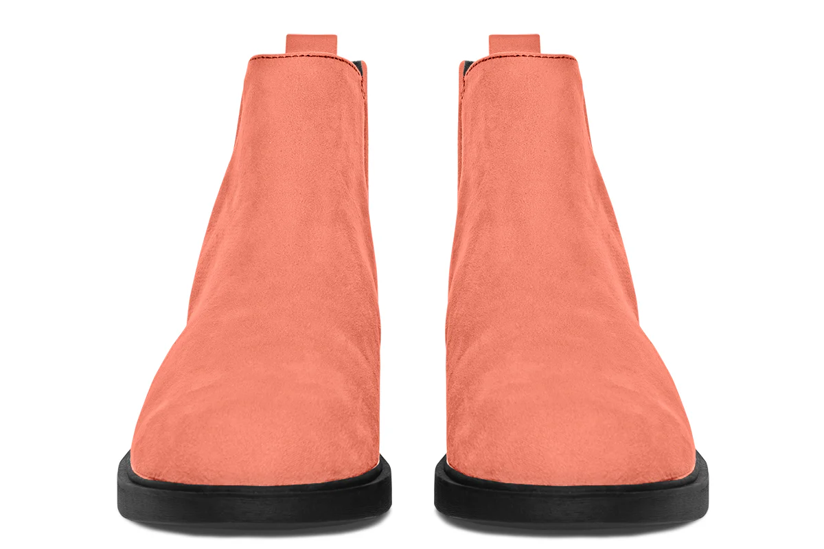 Coral Blush Chelsea Boots - Image 4
