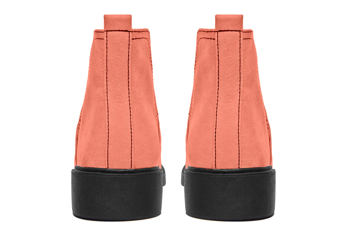 Coral Blush Chelsea Boots - Image 5