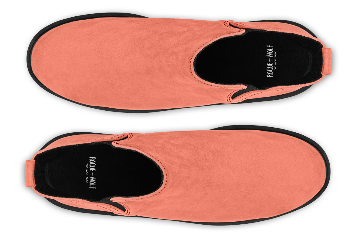 Coral Blush Chelsea Boots - Image 6