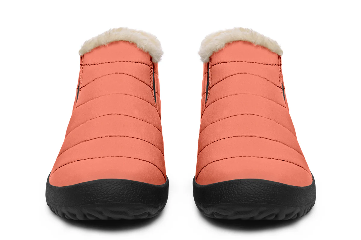 Coral Blush Winter Sneakers - Image 4