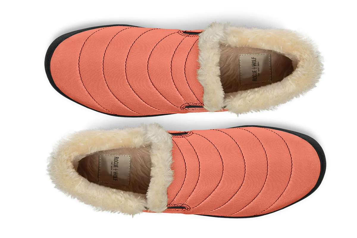 Coral Blush Winter Sneakers - Image 9