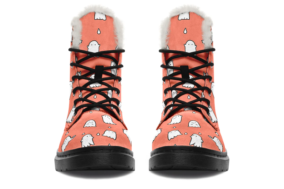 Coral Ghost Party Winter Boots - Image 3
