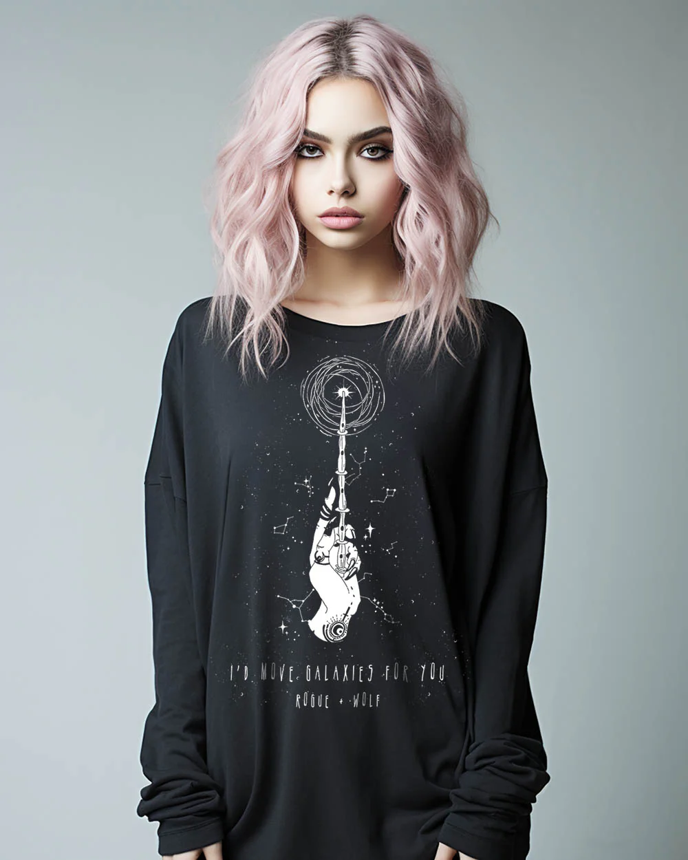 Cosmic Devotion Long Sleeve Tee - Image 2