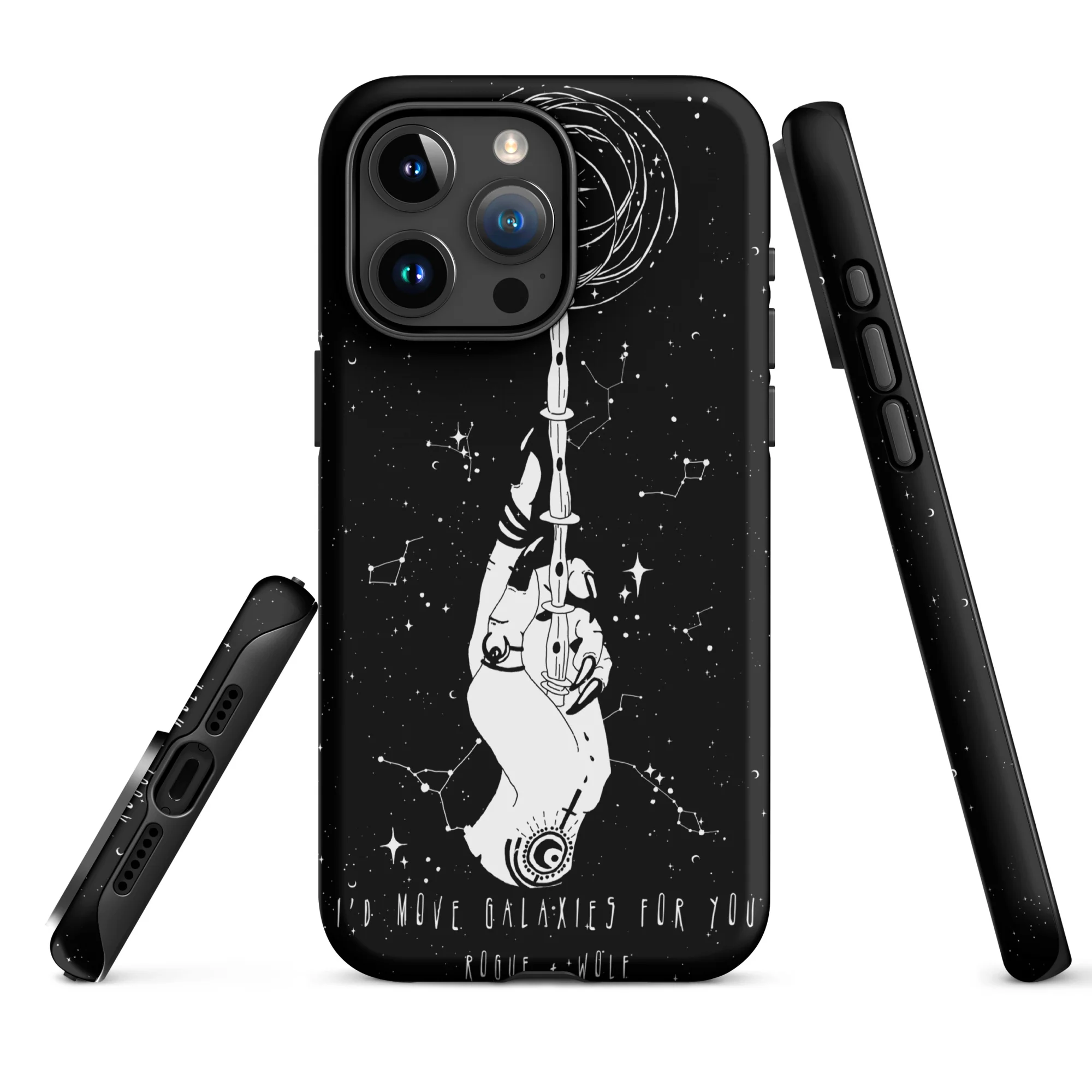 Cosmic Devotion Tough Phone Case for iPhone - Image 3