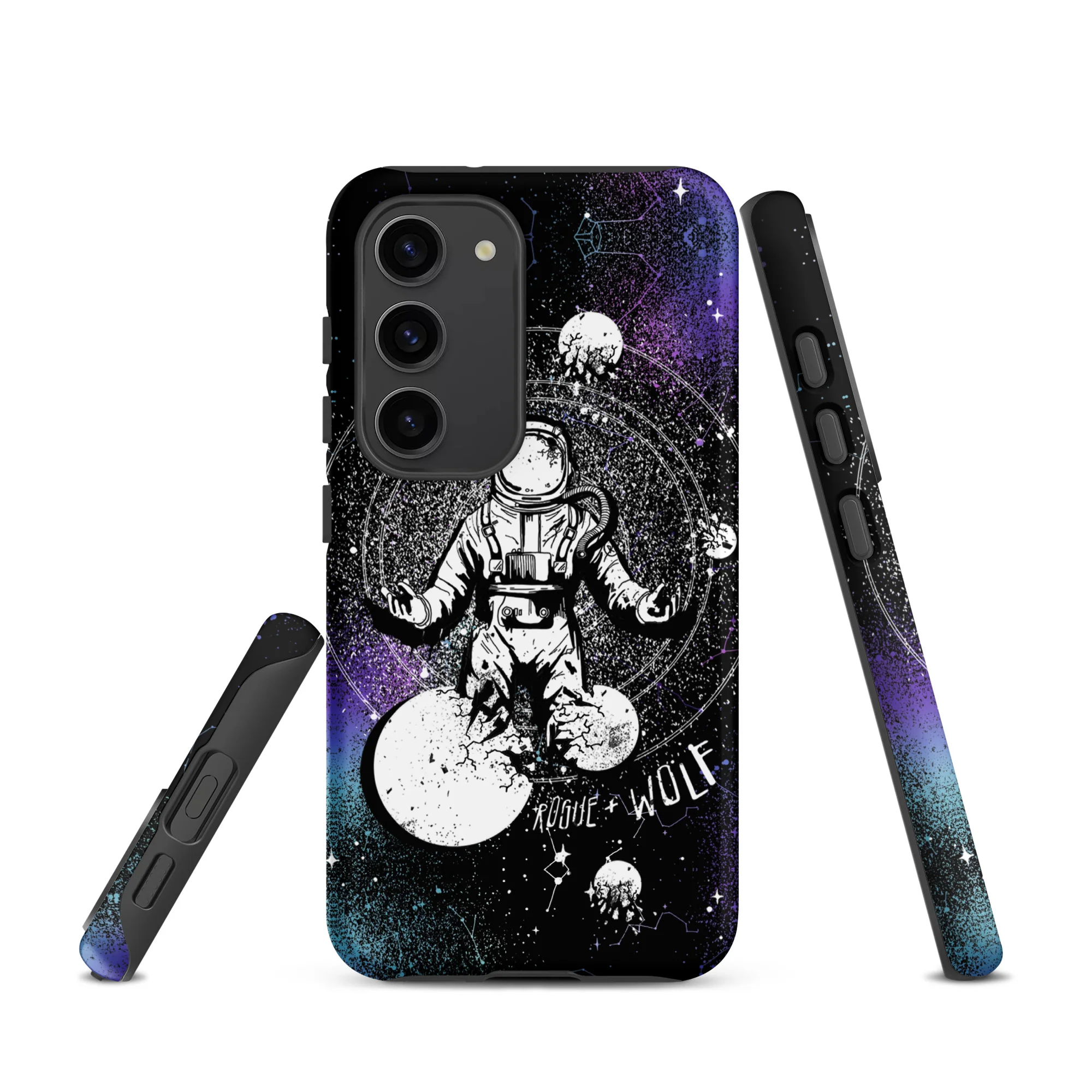 Cosmic Explorer Tough Phone Case for Samsung - Image 3