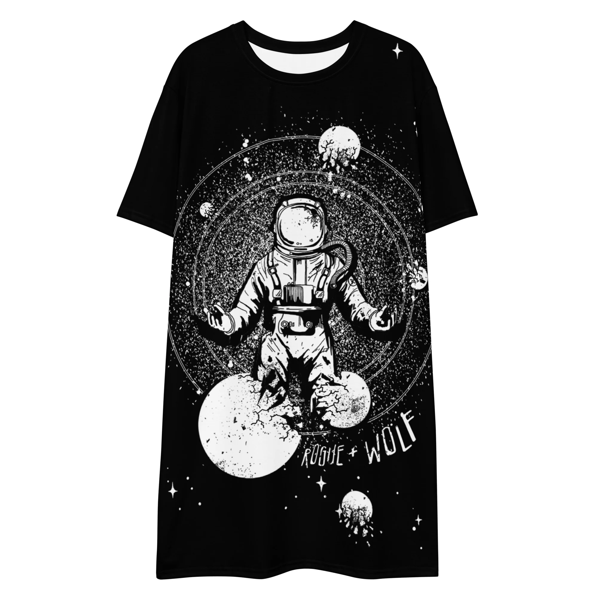 Cosmic Explorer Tee Dress - Image 3