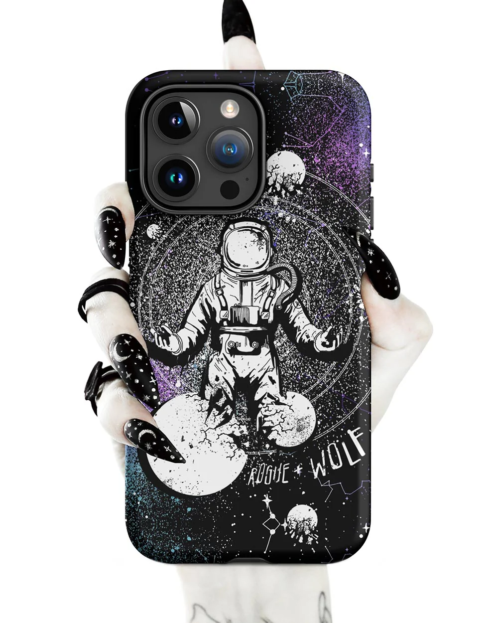 Cosmic Explorer Tough Phone Case for iPhone