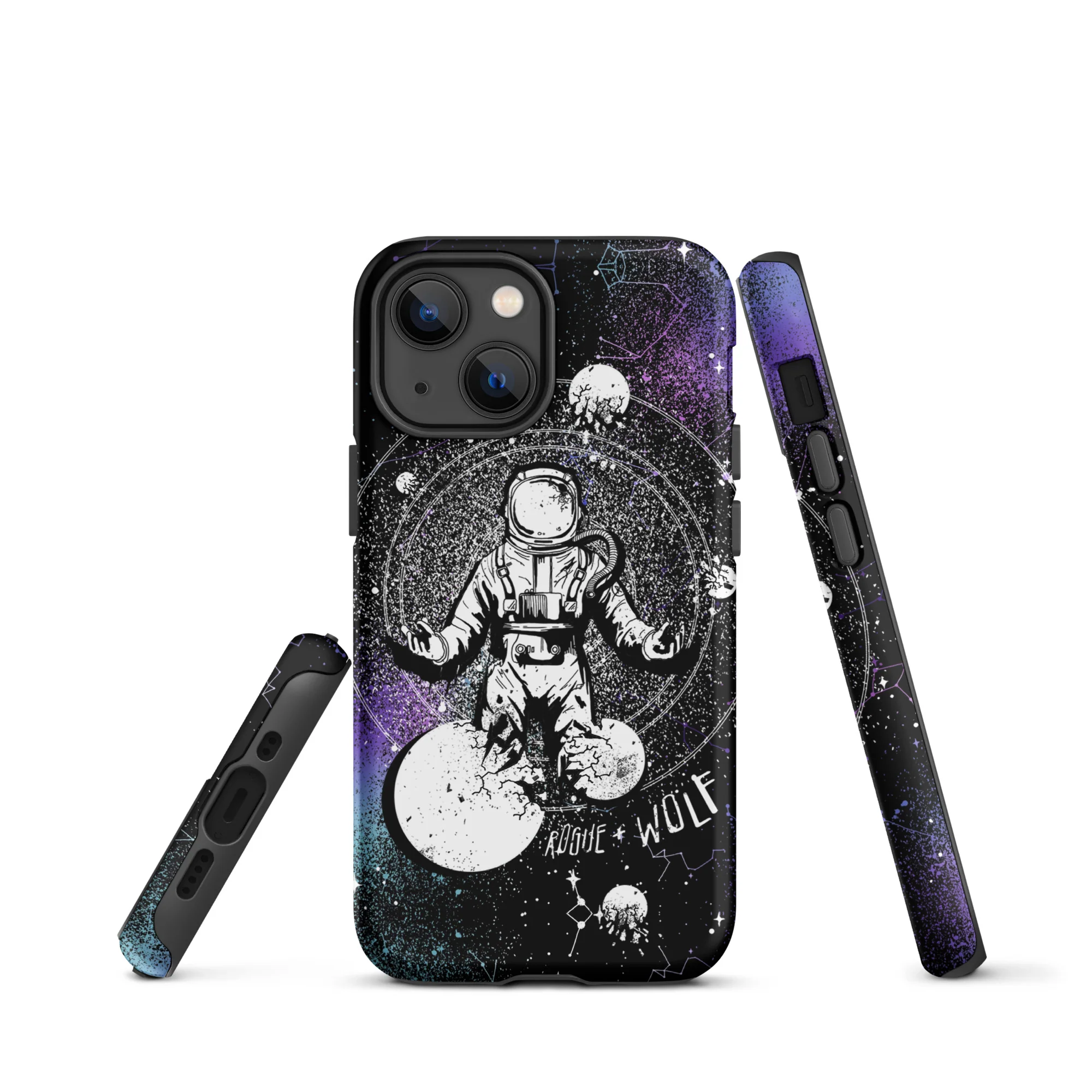 Cosmic Explorer Tough Phone Case for iPhone - Image 10
