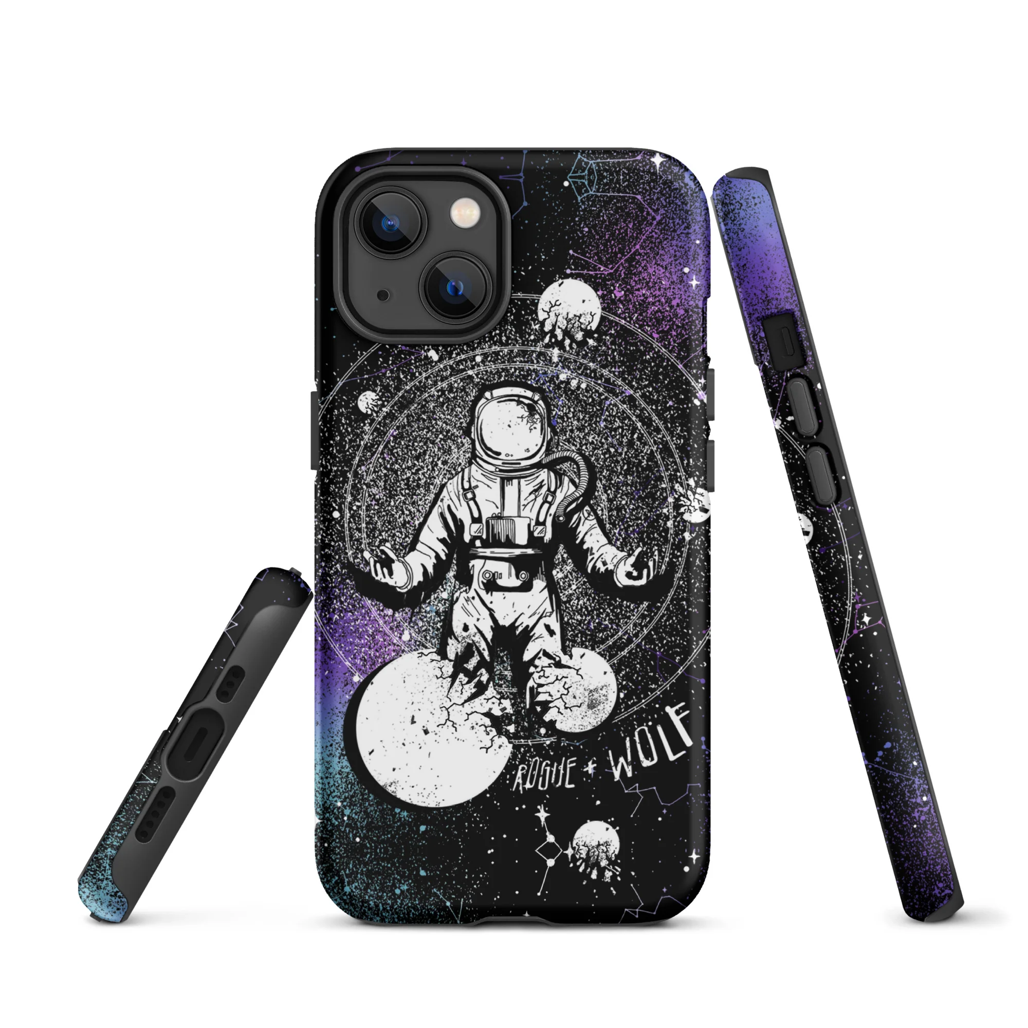 Cosmic Explorer Tough Phone Case for iPhone - Image 11