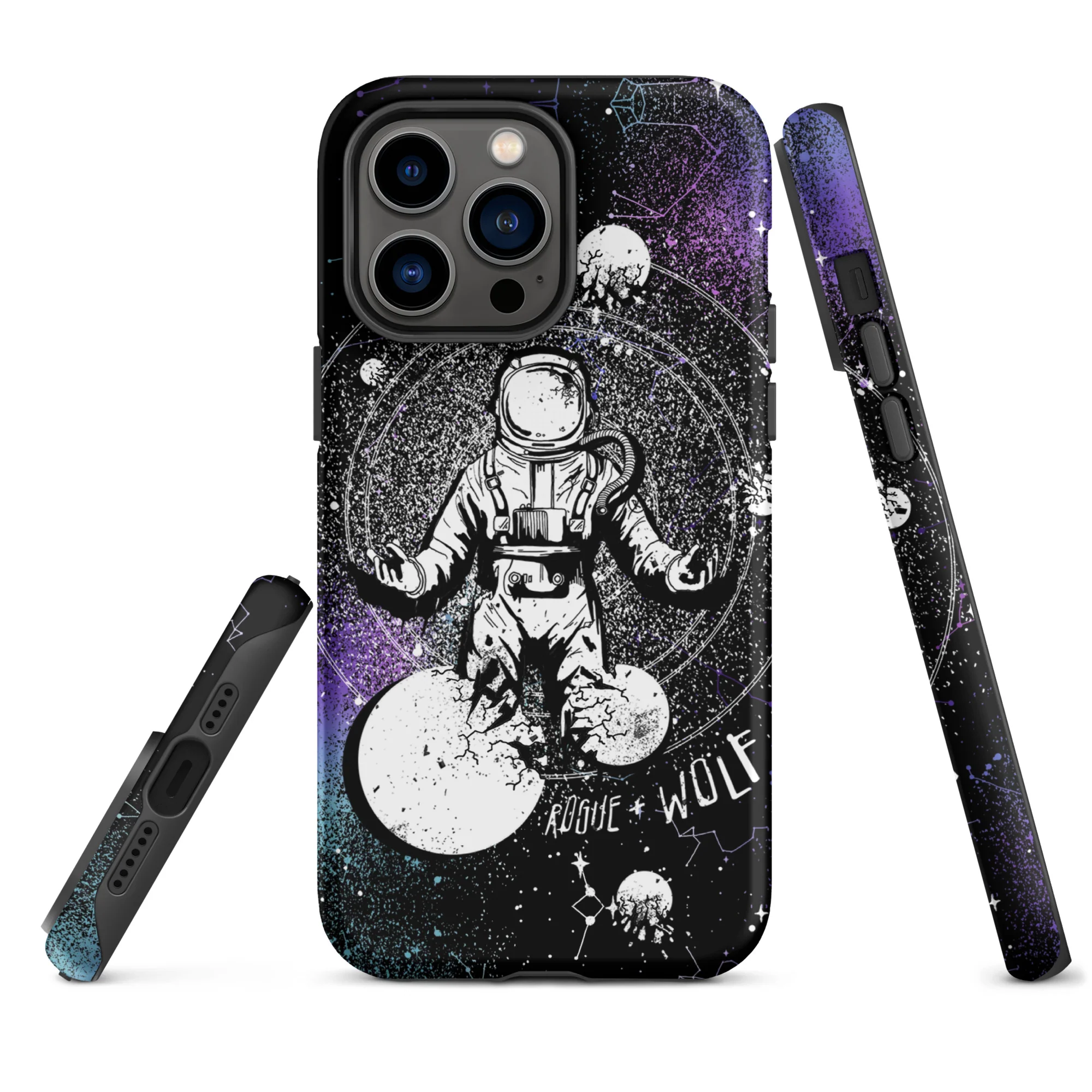 Cosmic Explorer Tough Phone Case for iPhone - Image 17