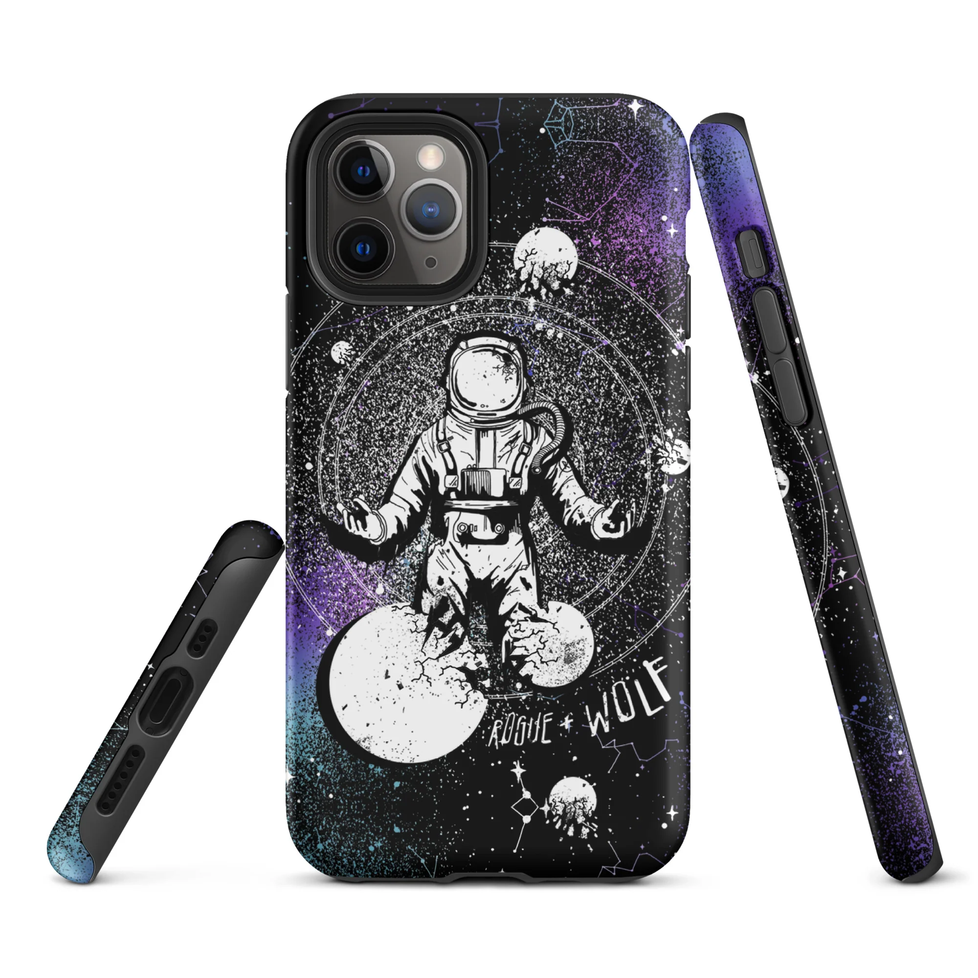 Cosmic Explorer Tough Phone Case for iPhone - Image 4