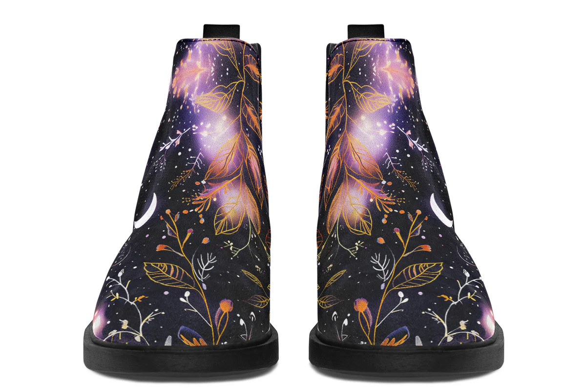 Cosmic Petals Chelsea Boots - Image 4