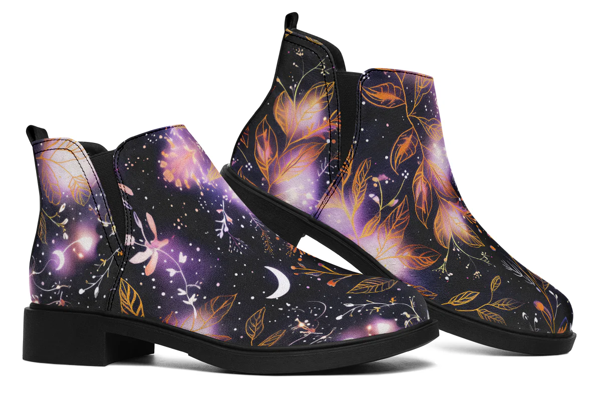Cosmic Petals Chelsea Boots - Image 7