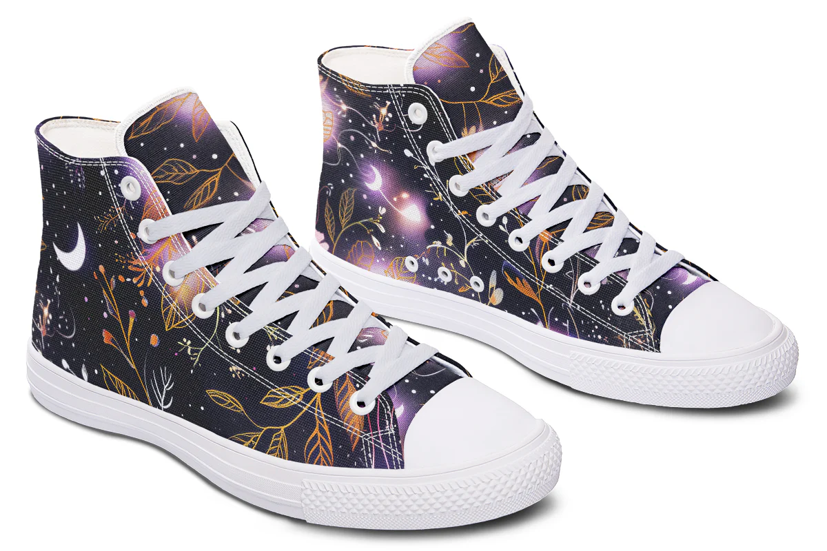 Cosmic Petals High Tops - Image 14