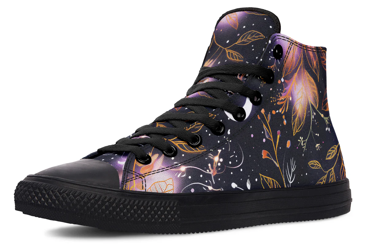 Cosmic Petals High Tops - Image 2