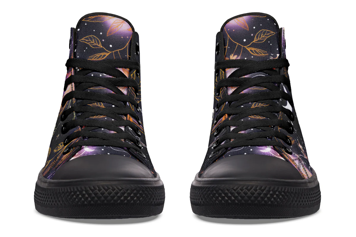 Cosmic Petals High Tops - Image 6