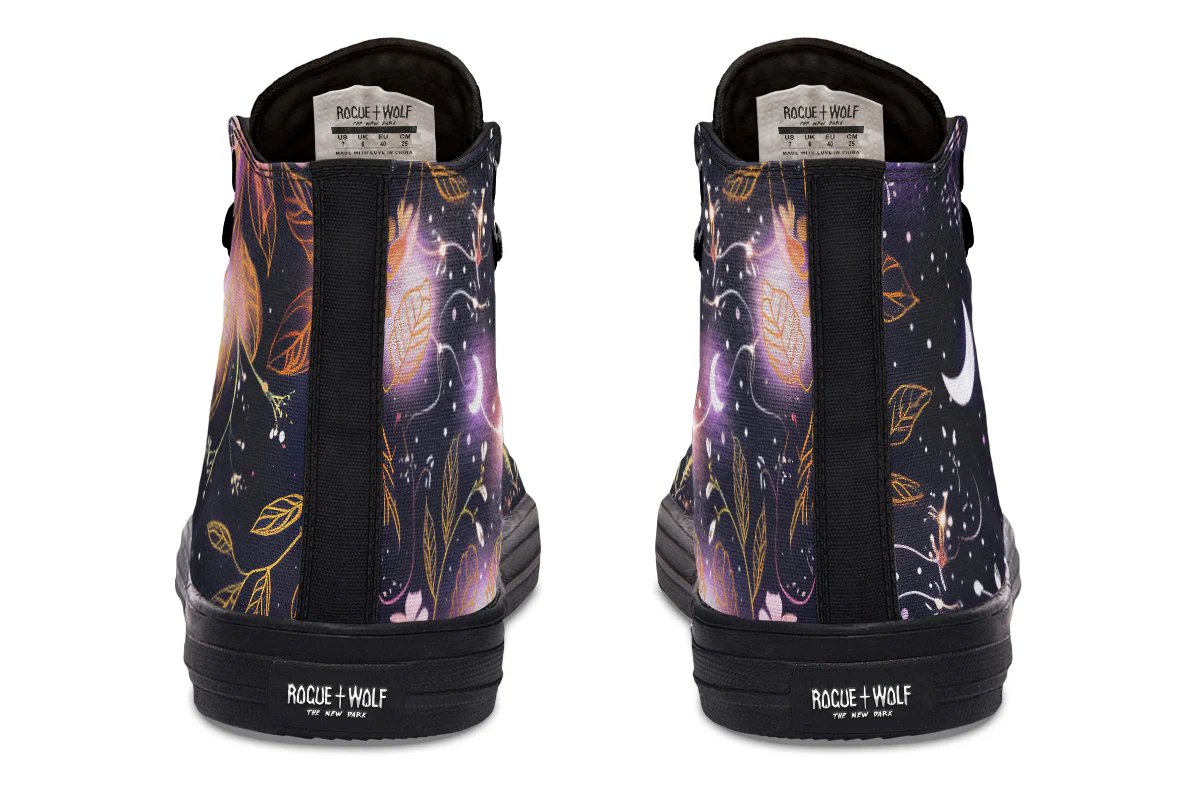 Cosmic Petals High Tops - Image 8