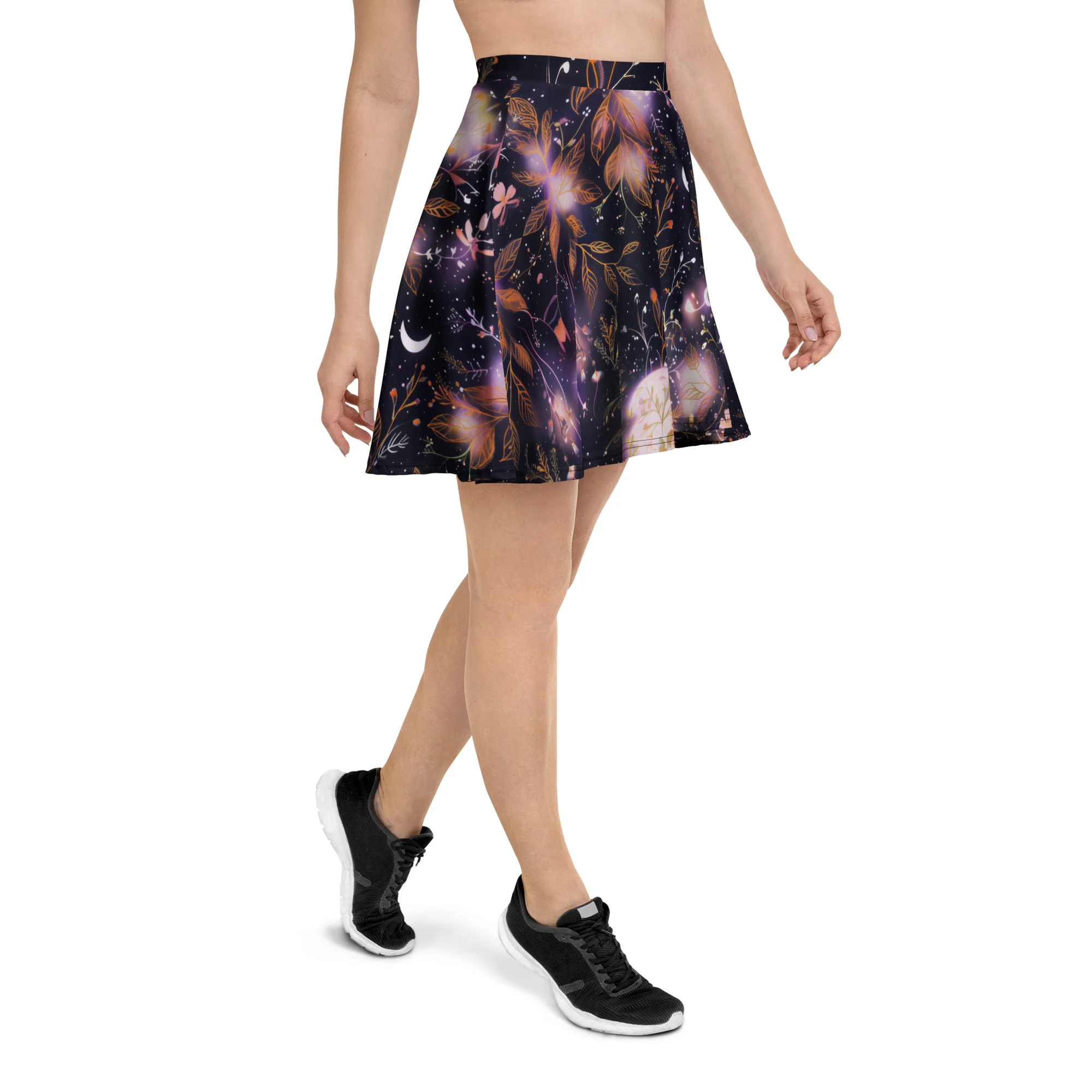 Cosmic Petals Skater Skirt - Image 2